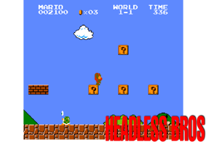 Headless Bros (SMB1 Hack) Cover